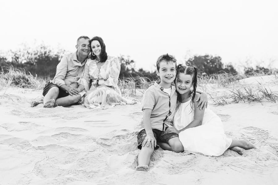 Familienfotos am Strand Queensland 0006